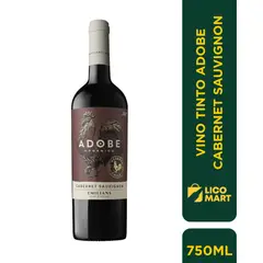 ADOBE - VINO TINTO CABERNET SAUVIGNON 750 ML