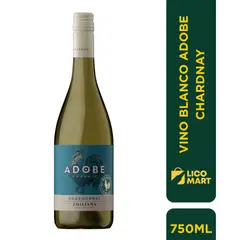 ADOBE - VINO BLANCO CHARDONAY 750 ML