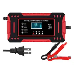 SOKANY - Cargador Inteligente Para Batería Auto Moto Carro 12v 6a
