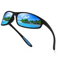 POLASUP - Deportivas lentes de Sol gafas Clásico trabajo al aire libre proteccion uv mujer hombre