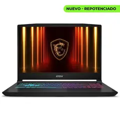MSI - PORTATIL GAMER KATANA - INTEL CORE I7 14650HX + RTX 5070 - 15.6" 2K 165HZ - RAM 20GB SSD 2TB