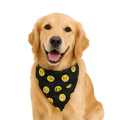 GENERICO - Pañoleta para Perro Estilo Caritas Talla XL Antifluido Liviana