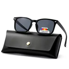 POLASUP - Lentes de Sol polarizado marco metálico clásico de estilo retro proteccion uv mujer hombre