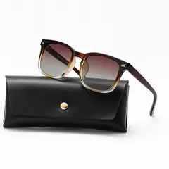 POLASUP - Lentes de Sol polarizado marco metálico clásico de estilo MARON proteccion uv mujer hombre
