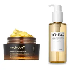 SKIN1004 - Aceite Limpiador Con Centella Asiatica Vitamina C Cream Core