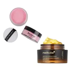ATENEA - Polvos Sueltos Rosados Mate Suave Vitamina C Crema Coreana