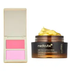 ATENEA - Rubor En Dúo Crema Y Polvo Compacto Vitamina C Crema Coreana