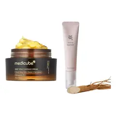 BEAUTY OF JOSEON - Crema Contorno Ojos Con Ginseng Vitamina C Crema Medicube