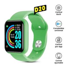 GENERICO - Smart Watch Reloj Inteligente D20 Regalo Niño Niña Hombre Mujer