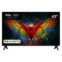 TCL - Televisión 43" 43S5K FHD QLED - Smart Tv Google