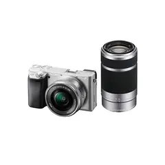 SONY - Cámara Alpha 6400 con lentes 16-50 y 55-210 mm