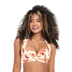 LAURA - HALTER - STRAPLESS DE BAÑO CON ARO