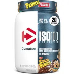 DYMATIZE - ISO 100 20 Servicios Cocoa Pebbles -