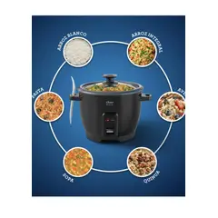 OSTER - Arrocera Oster,7 Tazas de Capacidad, con Función para Mantener Caliente, Recubrimiento Antiadherente