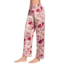 LAURA - PANTALÓN DE PIJAMA ELABORADO EN SATÍN
