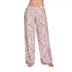LAURA - PANTALÓN ELABORADO EN CHALIS CON BOTA AMPLIA