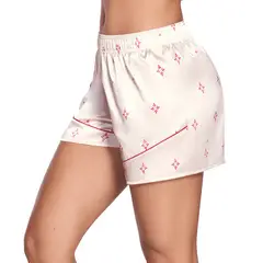 LAURA - SHORT DE PIJAMA ELABORADO EN SATÍN