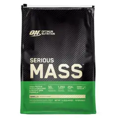 OPTIMUM NUTRITION - Serious Mass 12LB Ganador de Peso