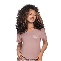 LAURA - CAMISA DE PIJAMA SILUETA MANGA CORTA