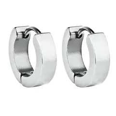 GENERICO - Aretes Candonga Lisa Acero Tureloj