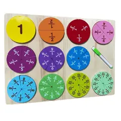 GENERICO - Juego de Fracciones Didáctico