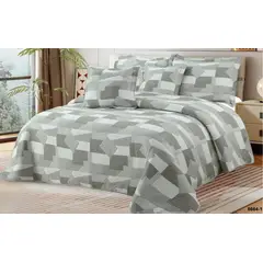 REALTEX - Colcha Real Tex Jacquard Algodón 8664-1 Doble, King