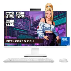 ASUS - TODO EN UNO INTEL CORE 5-210H 16GB RAM 512GB SSD 24 FHD SANDTONE WHITE