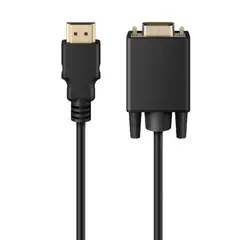 STEREN - Cable convertidor de HDMI a VGA (plug), de 1,8 m