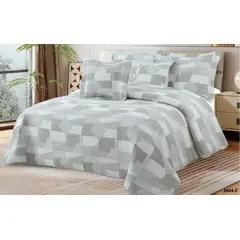 REALTEX - Colcha Real Tex Jacquard Algodón 8664-2 - Doble, King.