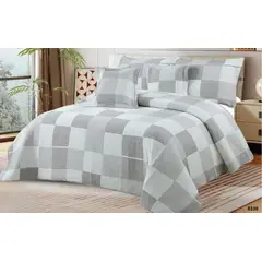 REALTEX - Colcha Real Tex Jacquard Algodón 8330 - Doble, King.