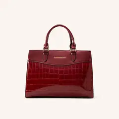 MARIO HERNANDEZ - Satchel Bianca Rojo Cereza Binanti