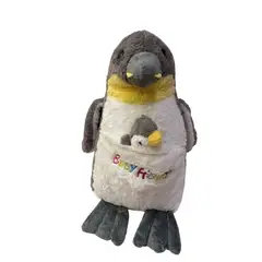 GENERICO - Peluche Pinguino con bebe importado fino