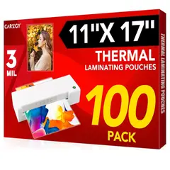 INNOVA - Hojas De Laminacion Bolsillos Calibre 3mil Tamaño 29x44cm