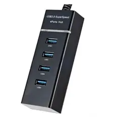 KIDSHOP - Hub multipuertos usb 3.0 4 puertos de alta velocidad GB-3