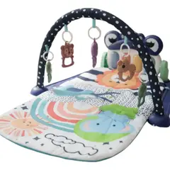 KIDSHOP - Gimnasio Piano Musical Tapete De Juegos Para Bebés azul HE0639-AZ