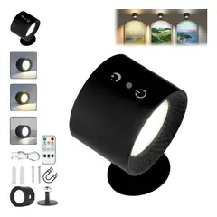 AMERICAN GENERICS - Lámpara led de pared recargable