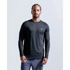 RACKETBALL - Camibuzo Núcleo Panel Transpirable, Color Negro Para Hombre