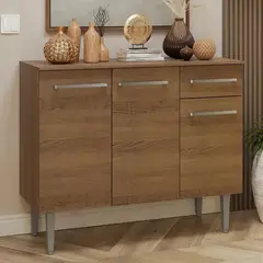 MADESA - Buffet Aparador Vajillero 105 cm Marrón