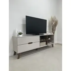 BERTOLINI - Mueble Rack para TV de hasta 75 Verona 63x180x40cm