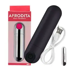 GENERICO - Bala Vibradora Discreta Estimulador Clítoris Recargable USB