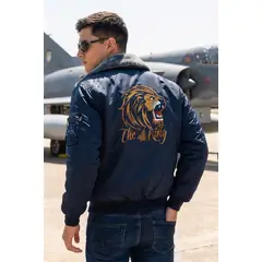 ALMA DE AVIADOR - Chaqueta Bomber Kfir León