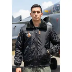 ALMA DE AVIADOR - Chaqueta Bomber Kfir León