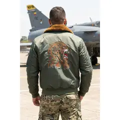 ALMA DE AVIADOR - Chaqueta Bomber Kfir León