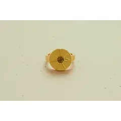 AMORINO JEWELRY - Anillo Aurora con Baño de Oro de 24 kt de 5 Micras