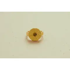 AMORINO JEWELRY - Anillo Aurora con Baño de Oro de 24 kt de 5 Micras