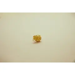 AMORINO JEWELRY - Anillo Caracol de Luz con Baño de Oro de 24 kt de 5 Micras