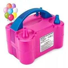 GENERICO - Inflador Eléctrico Globos 600W Doble Boquilla