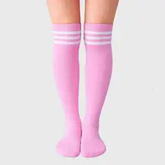 GENERICO - Medias Bucaneras Rosadas Unisex