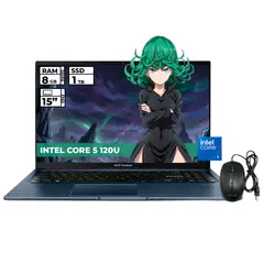 ASUS - PORTATIL INTEL CORE 5-120U 8GB RAM 1TB SSD 15 FHD + MOUSE ORIGINAL