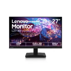 Lenovo - Monitor L27-4e Full HD 100Hz, 4ms Productividad Sin Límites